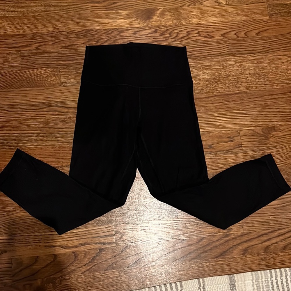 Lulu ribbed align leggings